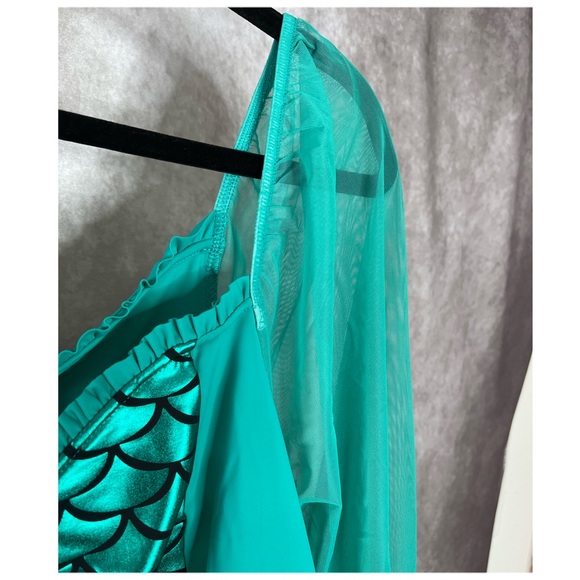 Torrid Mermaid Costume 2-Piece Mesh Dress NWT Size 4 SOLD OUT AT TORRID - Picture 5 of 16